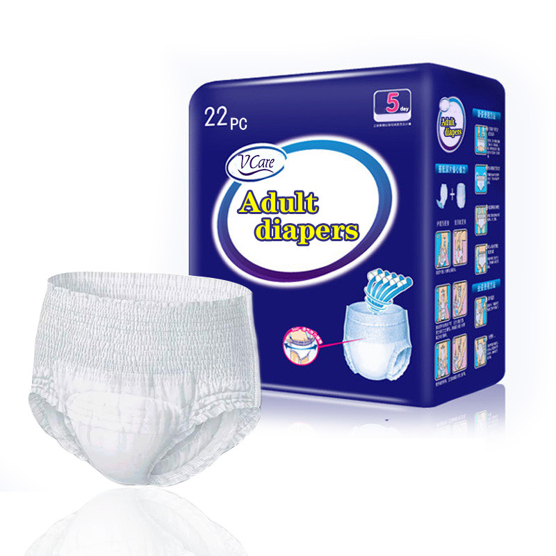 OEM Adult Diapers Nurse Adult Super Absorption Printed Disposable Adult Diaper