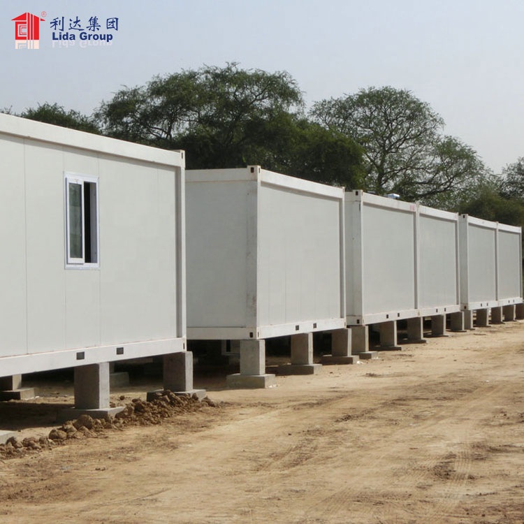 300 man modular container house camp building facilities