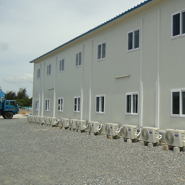Largest prefabricated house builders steel structure factory