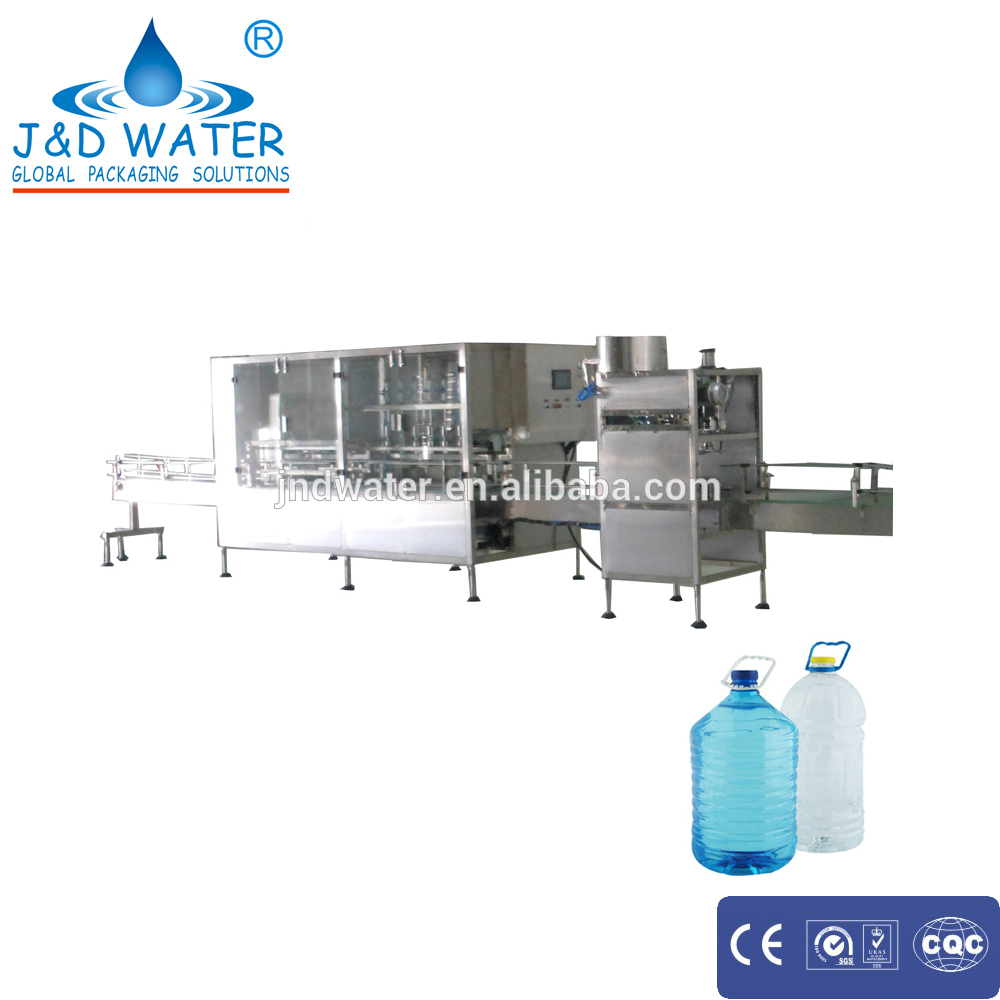 Magnetic torque is used plastic bottle filling and capping machine for screw capping