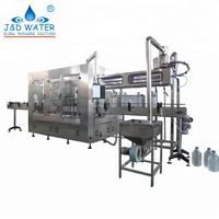 Model JND 9-9-4 50HZ / 60HZ automatic plastic bottles mineral water filling machine