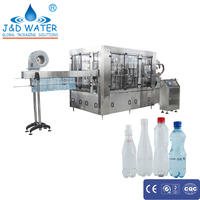 Factory price mineral pure water washing hot filling capping machine with 11.18KW