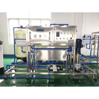 Automatic reverse osmosis waste underground spring water treatment system