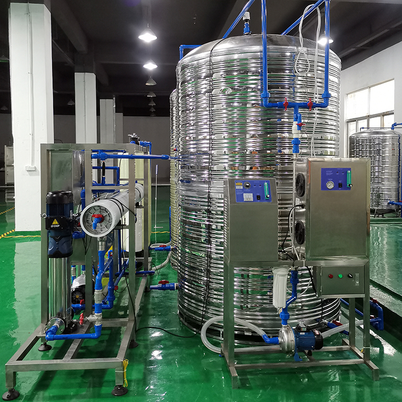 3000L/H Reverse Osmosis pure mineral water purification machine system