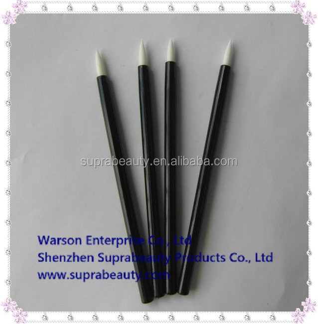 25 pcs per pack plastic handle nylon makeup applicator disposable nail brush