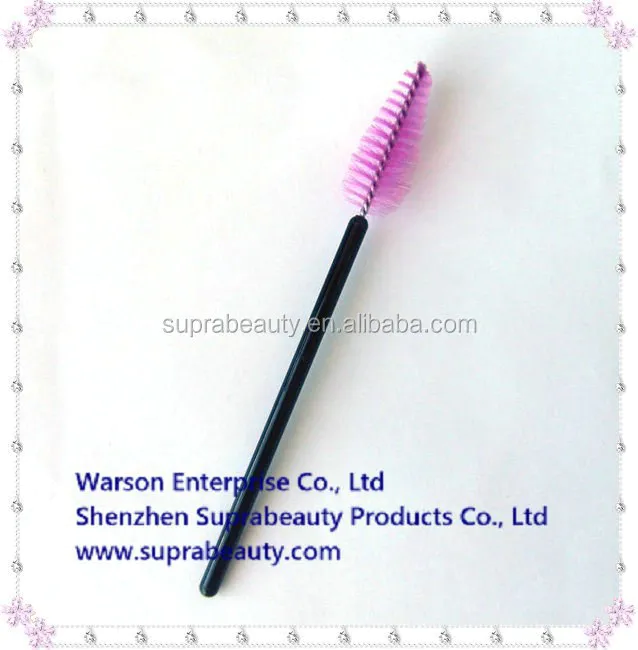 25 pcs per pack plastic handle nylon makeup applicator disposable nail brush