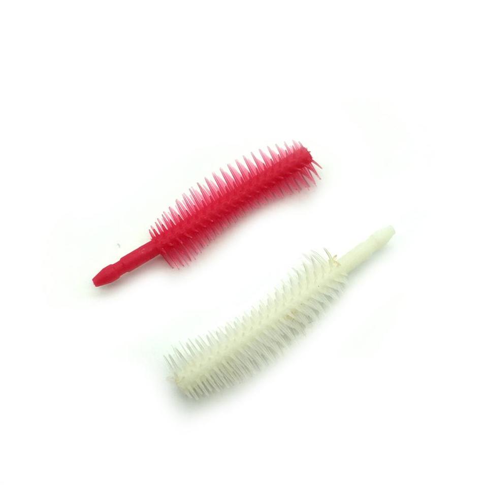 Wholesale Pink Silicone Eyelash Brush Disposable Mascara Wands