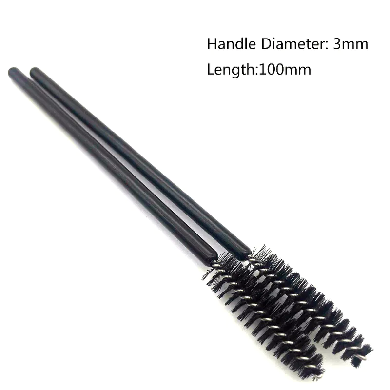 Plastic handle makeup disposable mascara wands