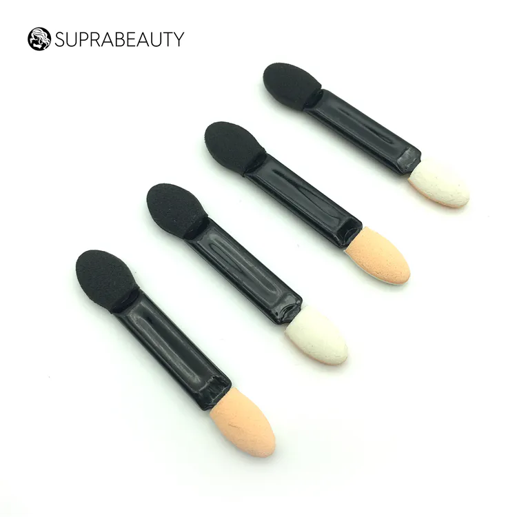 Disposable eyeshadow Sponge wand applicator makeup eyeshadow brush