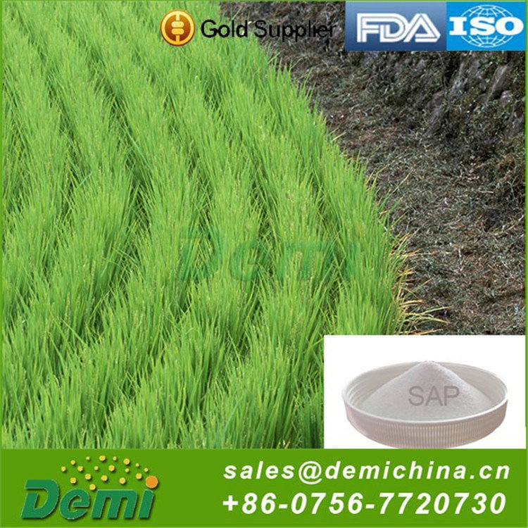 Agriculture Plant SAP Potassium Polyacrylate , Super Absorbent Polymer Powder For Crops