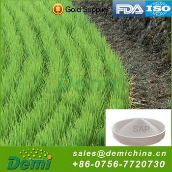 Water Retention Agent SAP Super Absorbent Polymer Powder For Agriculture Using