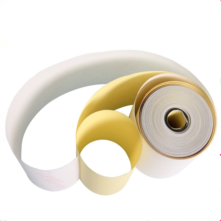 White Yellow Carbonless Paper 3-ply continuousprinting paper