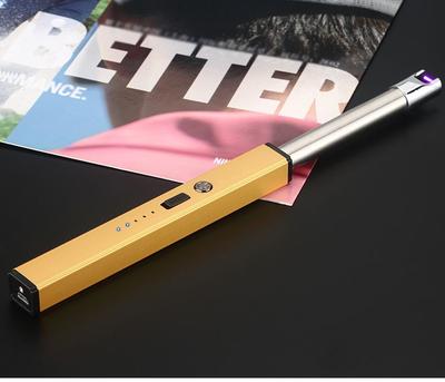 New design flexible tube Gas Lighter for Restaurant/Bar/BBQ blue fire metal tube gas lighter