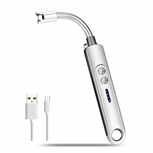 Flexible USB Electronic Lighter Kitchen Ignition Plasma Arc Lighter Stove Cooker
