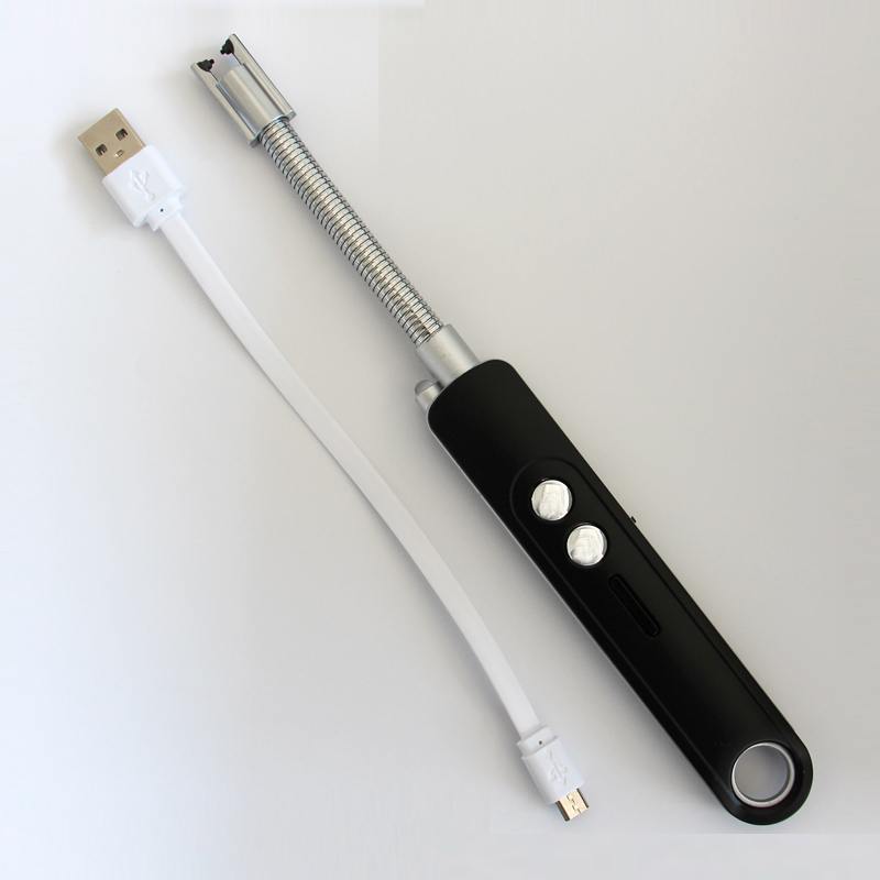 Rechargeable Flameless Electric long neck Arc Lighter Windproof Long Tube For Stove BBQ England