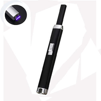 Electric Arc Fire Lighter Windproof Flameless Lighter USB Rechargeable Long Neck Lighter Storage Box