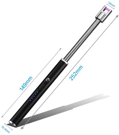 High Quality Light Smoking Accessories Cheap Custom Logo Lighter Windproof Electronic Arc USB Lighter Flameless Kitchen Metal