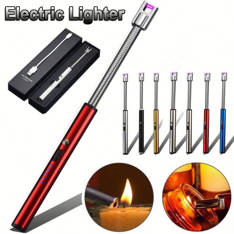 New Arrival Novita China Online WindproofElectric Arc Lighter USB Lighter With Flexible Rod Easy Use For Kitchen&BBQ etc