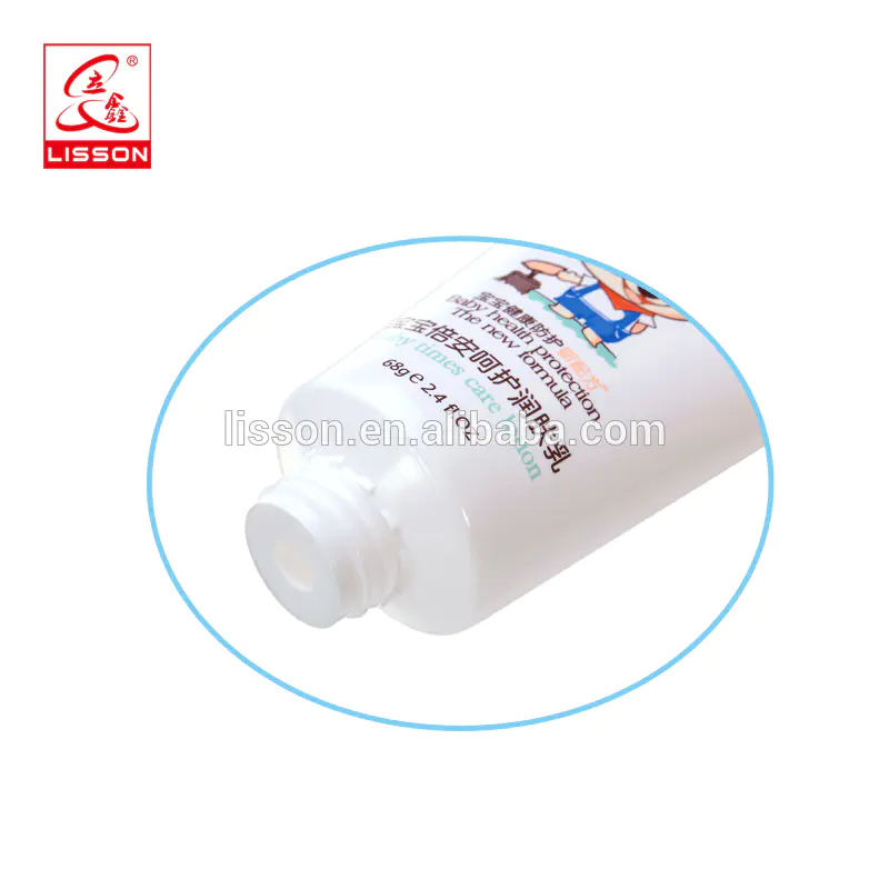 D40mm PE tube with Nipple Head For Baby Skin Care Cream