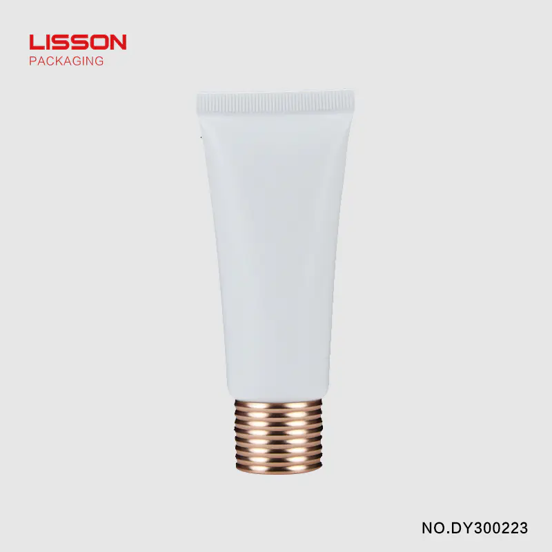 50ml plastic cosmetic lotion tube withscrew cap