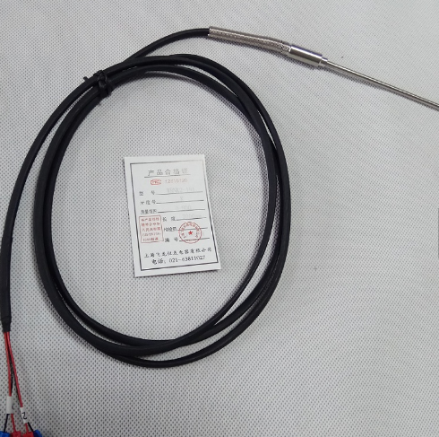 Customized WRNK2 - 191 double Armored thermocouple k type with four lines out