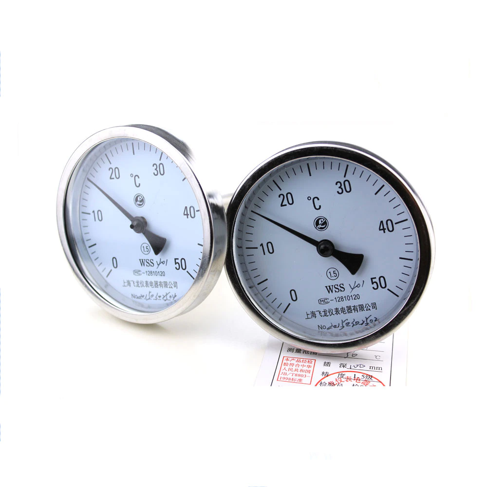bimetal thermometer temperature gauge