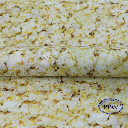 Printed Popcorn Patterned Wrapping Tissue Paper