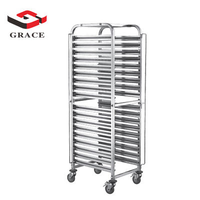 Grace 20 Layer Stainless Steel Rack Trolley with 1/1 GN PAN