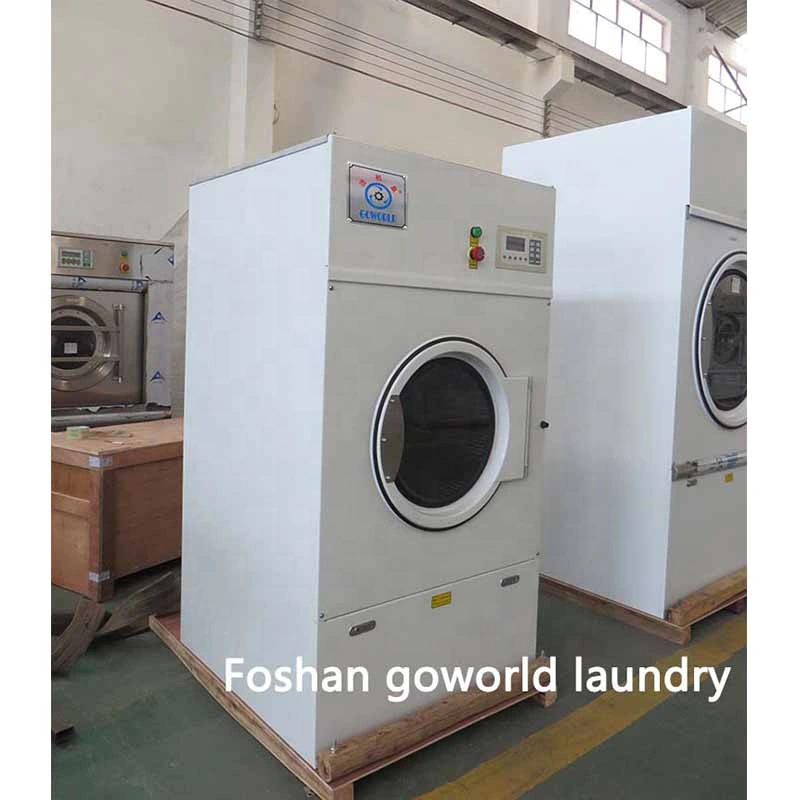 10kg gas heating Commercial drying machine,coin operated laundry machine