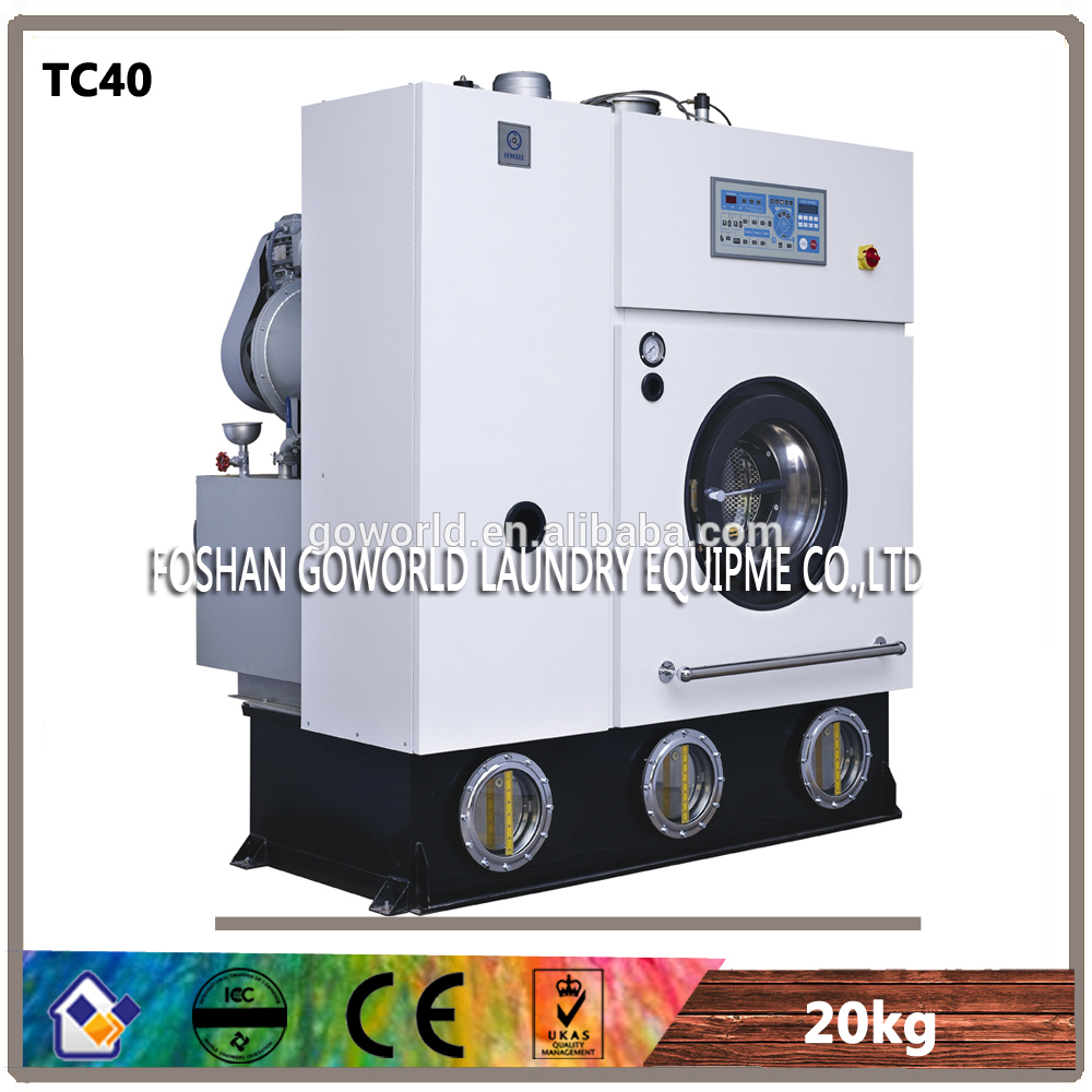 20kg steam heating dry cleaning equipment