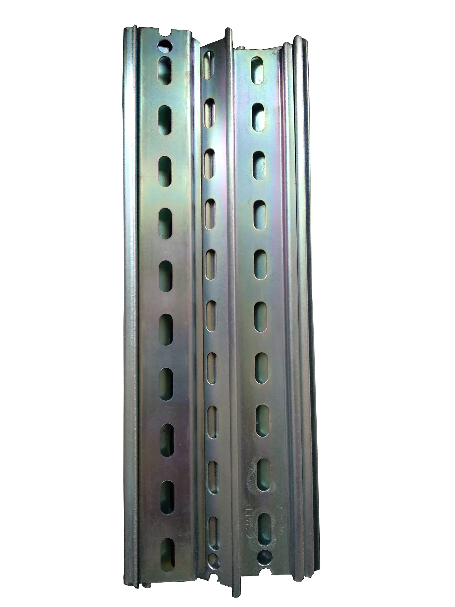 rail metal fabrication with bending, hole punching