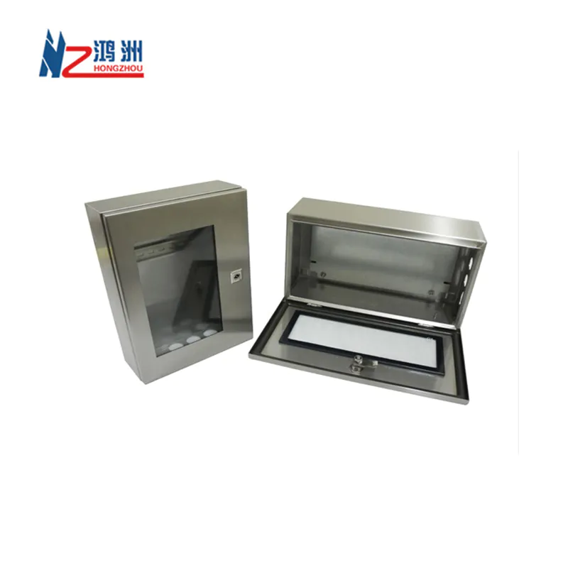 OEM Factory Powder Coated Electrical Metal Sheet Enclosure with Silkscreen