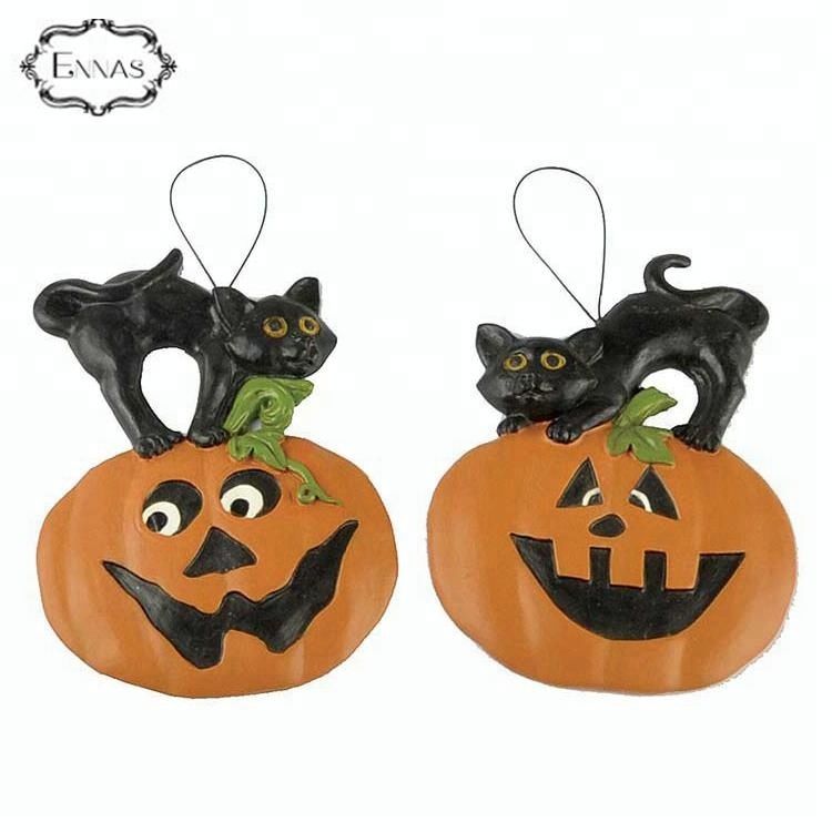 2020 Wholesale Resin Pumpkin Ornaments for Halloween Decoration