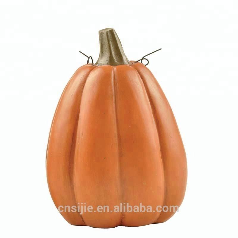 Resin Pumpkin Halloween Decoration for House with Greetings