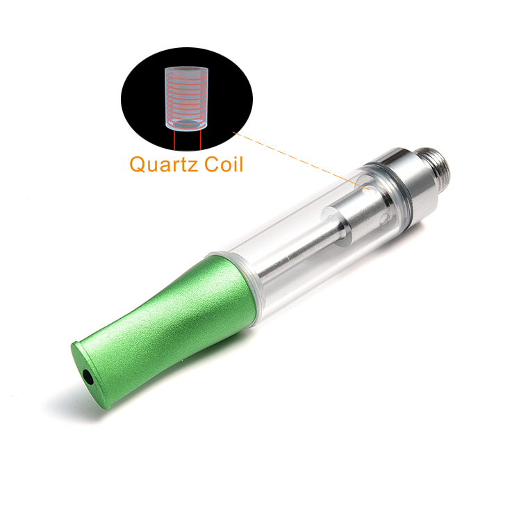 Wholesale refillable empty oil pen atomizer vape quartz ceramic coil 510 cartridge