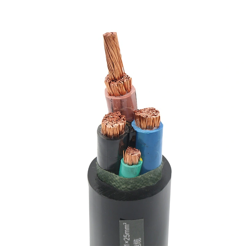Heavy Duty Rubber Coated Insulated Electric Copper Wire Color cable