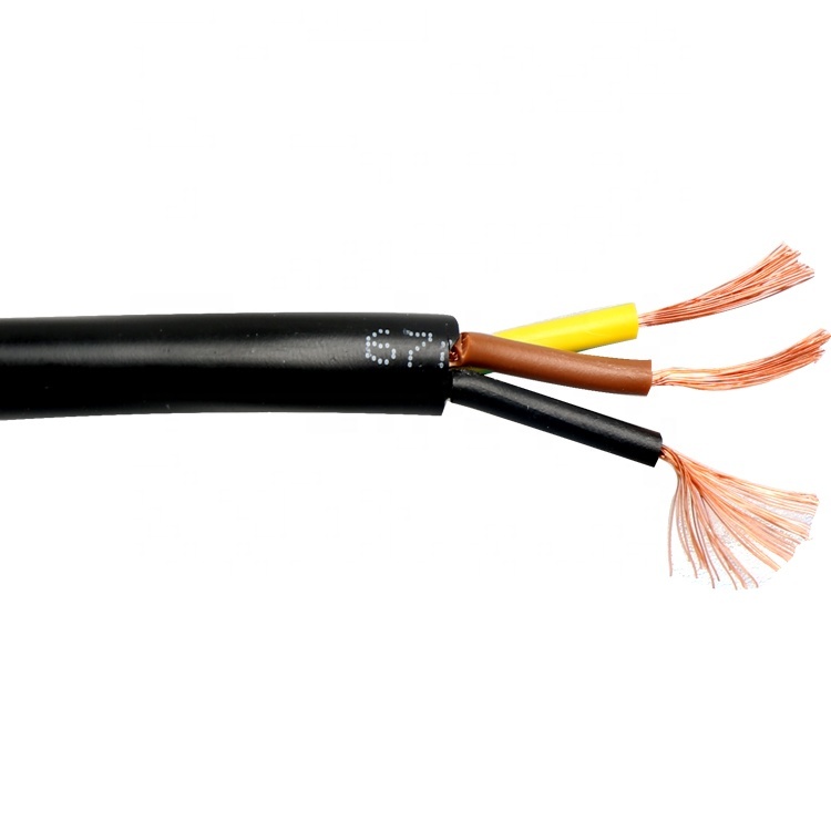 Guangdong Cable 2 Core 3 Core 4 Core Electric Copper Cable Wire
