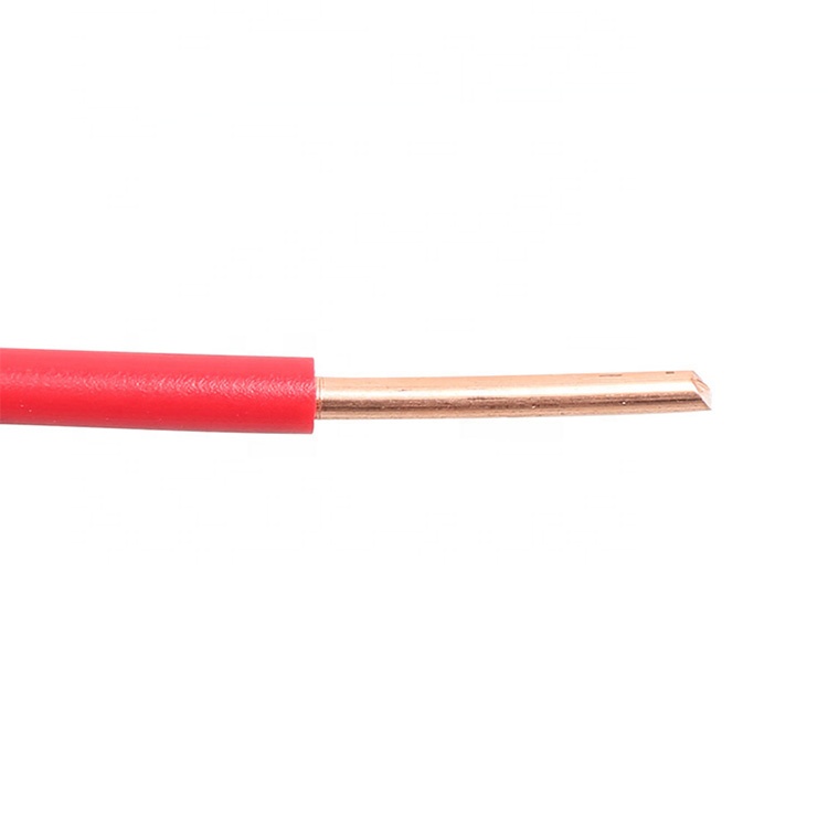 2mm copper wire single solid core bv cable 2.5mm 1.5mm electric wire bv single core ac power cord cable 220v