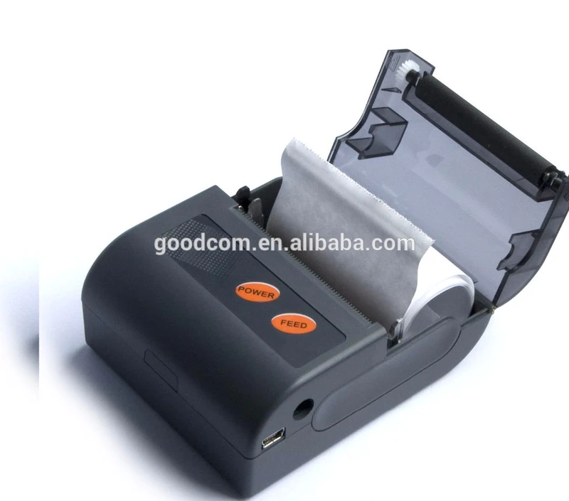 Handheld 58mm Mobile Bluetooth Thermal Receipt Printer For Android And IOS Device