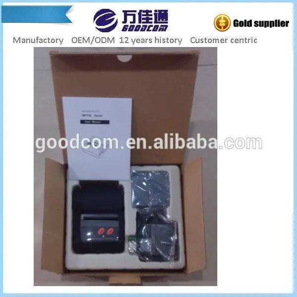 Handheld 58mm Mobile Bluetooth Thermal Receipt Printer For Android And IOS Device