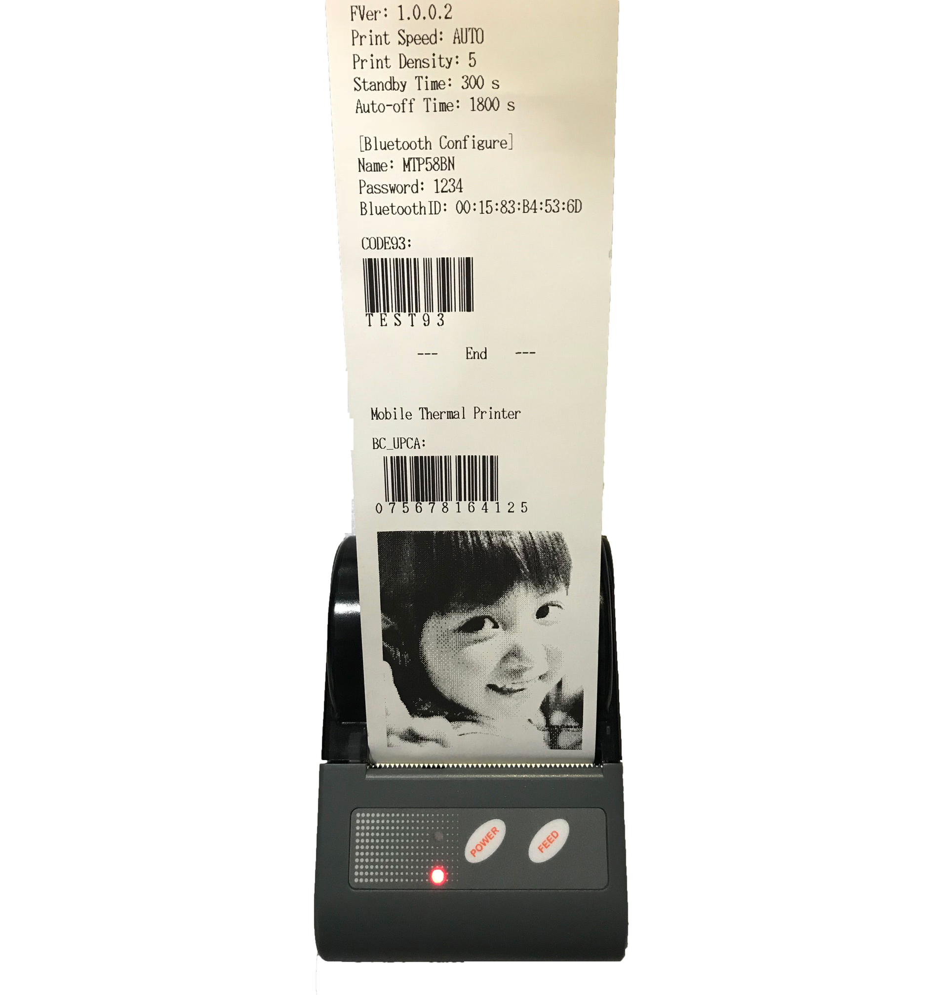 New Arrival Mini Thermal Receipt Printer for Android iOS Smart Phone