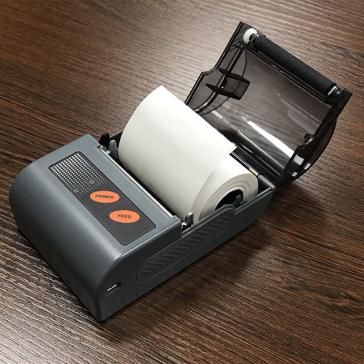 Small Wireless Mobile QR Code Label Printing Terminal Mini Portable Handheld Thermal Bluetooth Printer for Mobile Phone