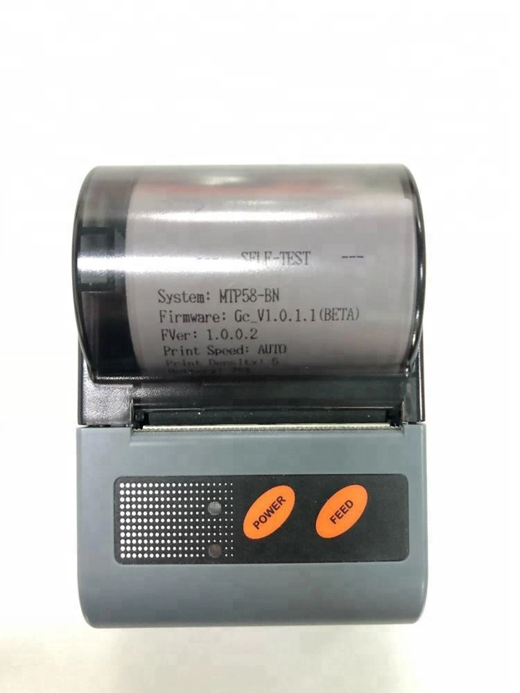 58mm Mini Android Portable Bluetooth Thermal Printer for PDF Printing
