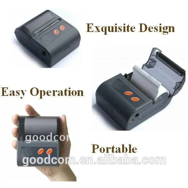 TXT/HTML/PDF Files And JPG/PNG/GIF Image Format Printing Supported Android Bluetooth Mobile Printer