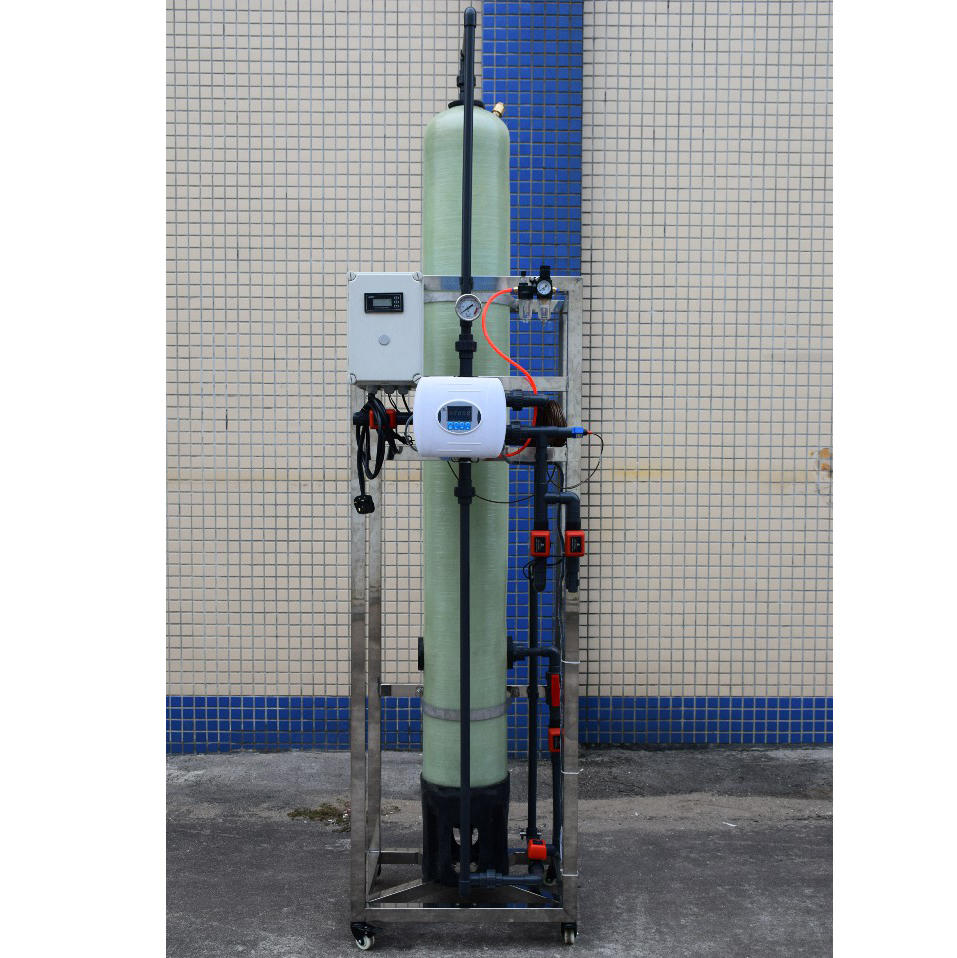 industrial water treatment mixed bed deionizer ion exchanger exchange system machine