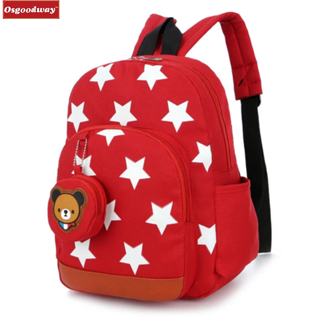 Osgoodway NEW Backpack for Children Orthopedic Kid Backpacks School Bag
