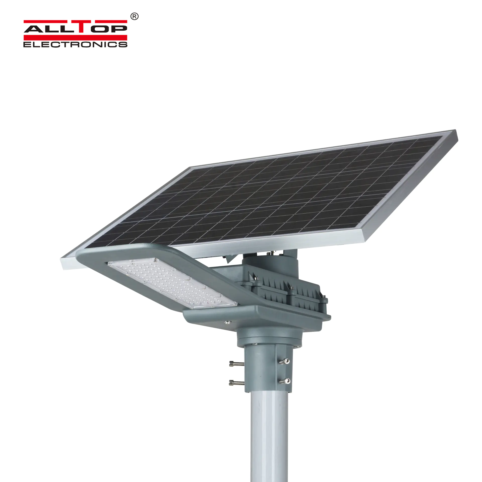 ALLTOP New product integrated garden IP65 outdoor lighting 40w 90w led solar street light price