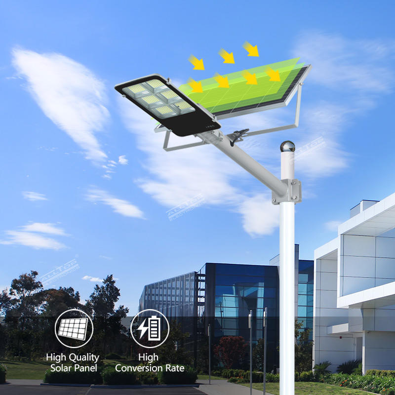 ALLTOP High performance ip65 waterproof remote control 100w integrated LED Solar Street Light