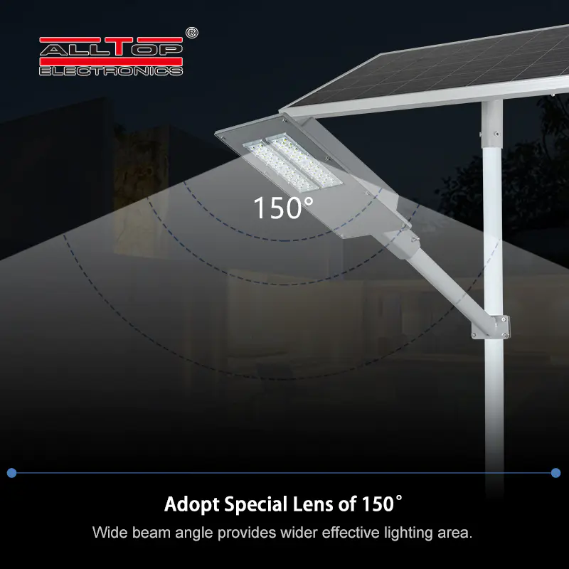 ALLTOP High power aluminum cast ip65 waterproof outdoor 90w180w solar led garden light