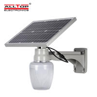 Factory price die cast aluminum solar all in one led street light 15w